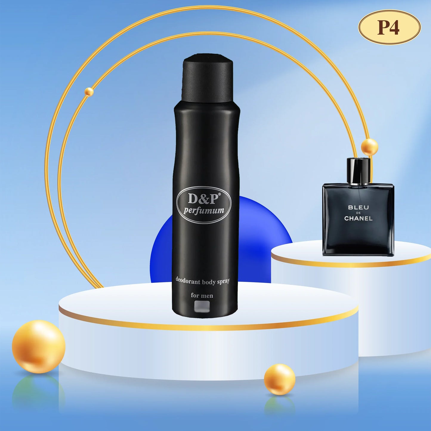 P-4 Inspired By CHANEL - BLEU DE CHANEL