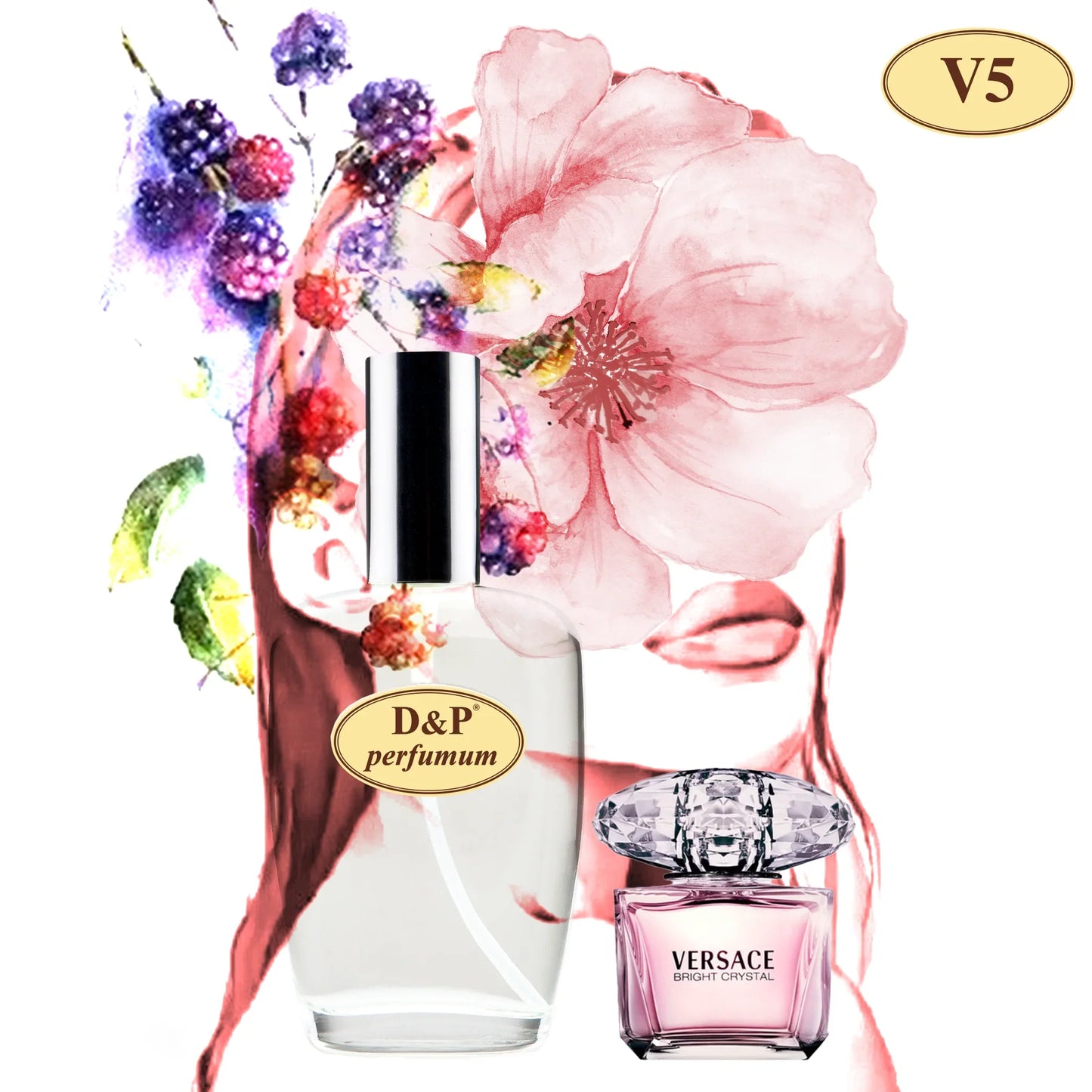 V-5 Inspired By VERSACE - BRIGHT CRYSTAL