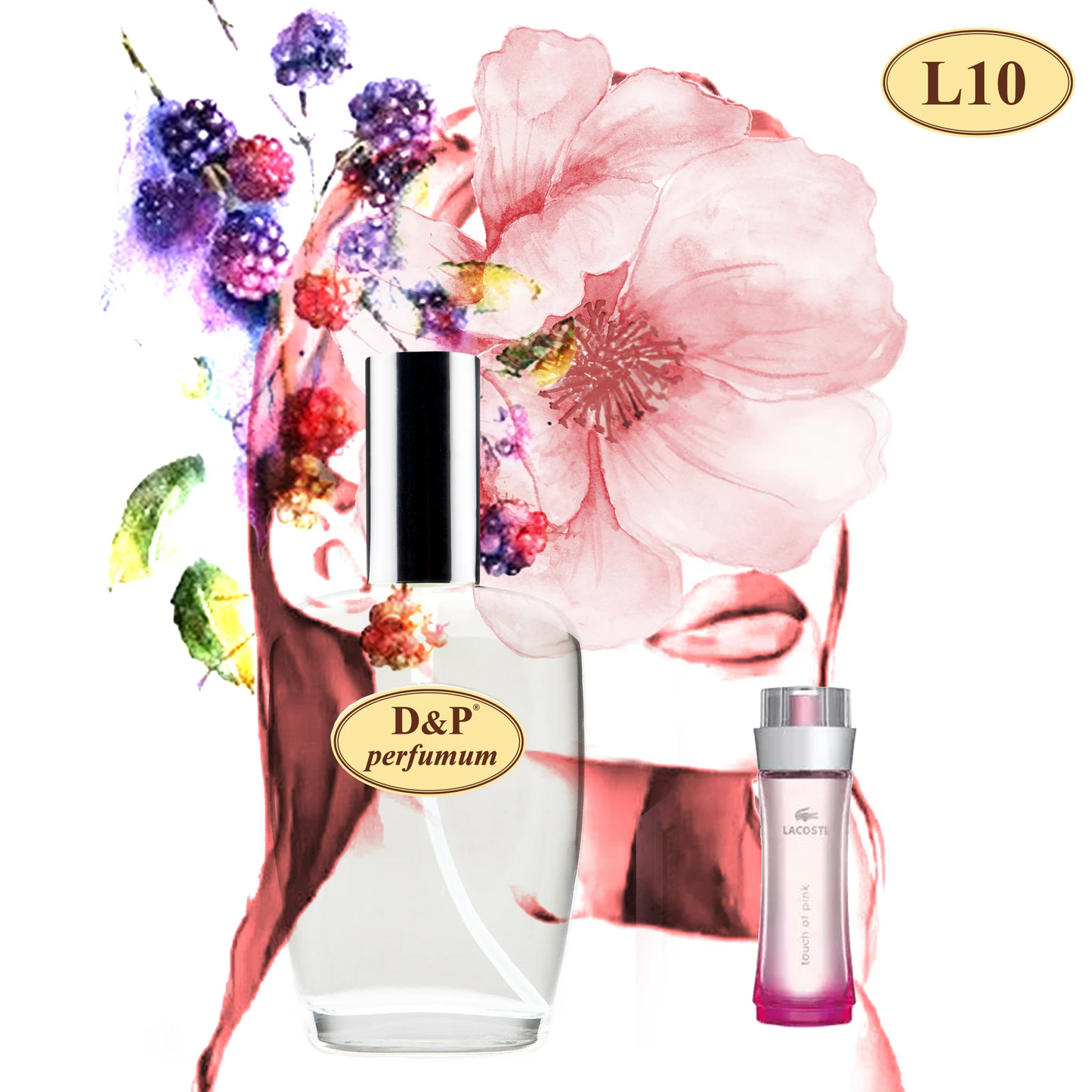 L-10 Inspired By Inspired By LACOSTE - TOUCH OF PINK