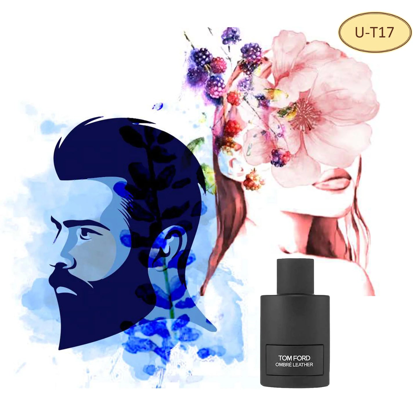 U-T17 Inspired By Tom Ford- Ombre Leather