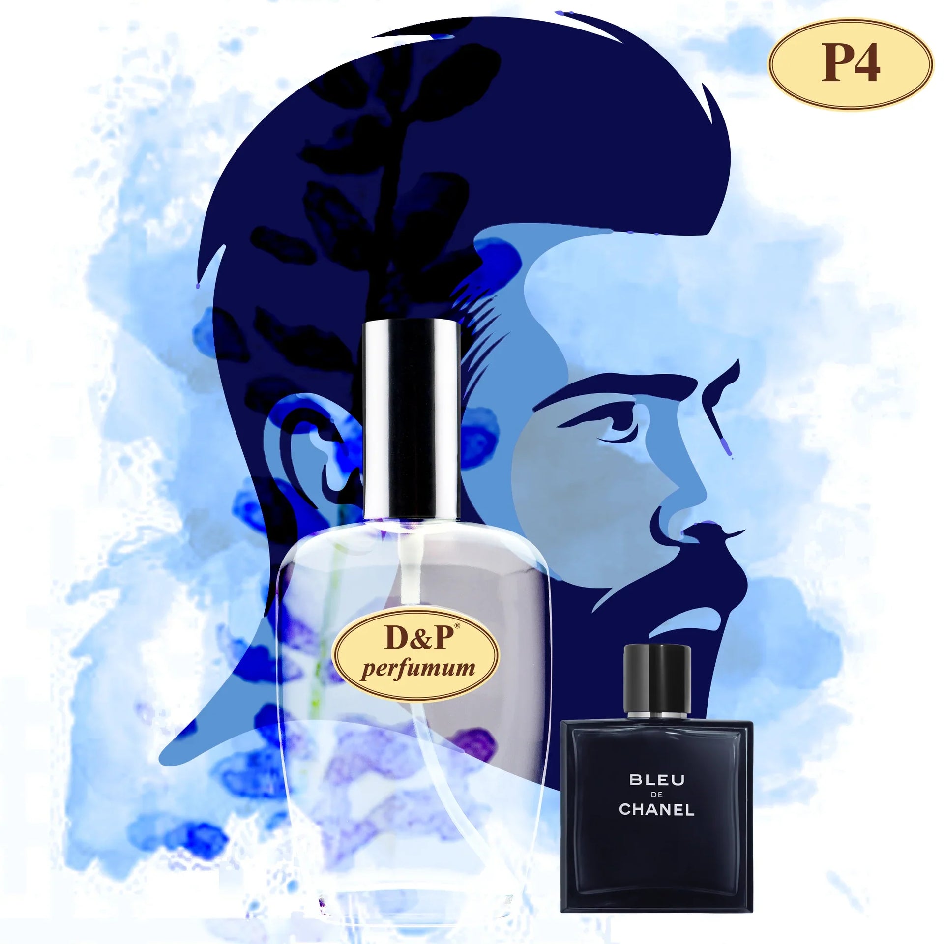 P 4 Inspired By CHANEL BLEU DE CHANEL D P PERFUMUM MALDIVES