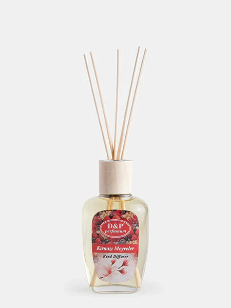 Red Berry Reed Diffuser Bamboo Reed Diffuser Red Fruits 100ml – D&P PERFUMUM MALDIVES